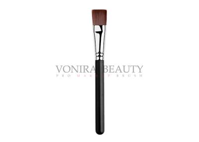 China Flat Liquid Eco Makeup Brushes For Face With High Performance Nature Fiber for sale