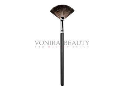 China Small Highlight Fan Custom Private Label Makeup Brushes Cruelty - Free for sale