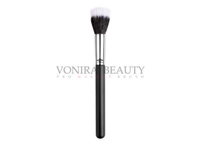 China Finishing Duo Fiber Foundation Makeup Brushes , Buffing Synthetic Makeup Brushes for sale