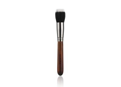 China Makeup Accessory Handcrafted Duo Fiber Stippling Makeup Brush For Artist Academy Makeup Beauty Tools for sale