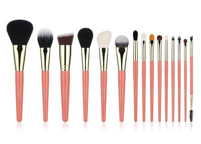 China Vonira Handmade Synthetic Makeup Brushes Set Professional 15 Pieces for sale