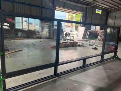 China Große Schiebefenster aus Aluminium 1,2 mm bis 2,0 mm Dicke wasserdicht zu verkaufen