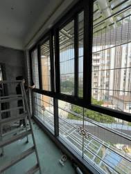 Chine Fenêtres coulissantes en aluminium de 15 mm à 19 mm en verre simple / double / triple à vendre