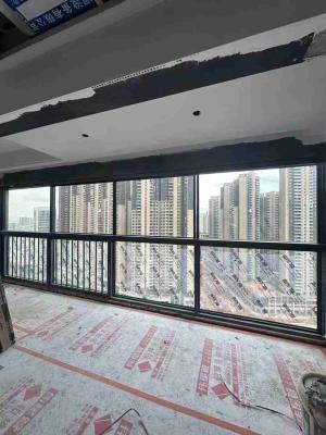 Китай Ручные / автоматические алюминиевые скользящие окна с горизонтальной / вертикальной системой открытия продается