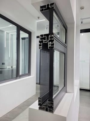 China Casa Casement Ventanas de vidrio de aluminio Ventana de vidrio 4mm-12mm espesor de vidrio en venta