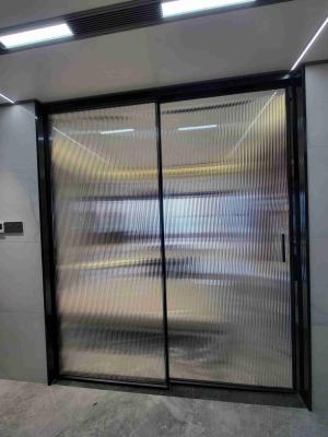 China Puertas correderas de aluminio de vidrio fácil de instalar Puertas de aluminio anodizadas / recubiertas en polvo en venta