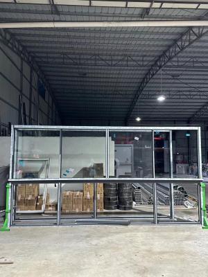 Chine Fenêtres coulissantes en aluminium à prix abordable gauche / droite / haut / bas à vendre