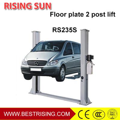China Base plate design two post car lift for auto workshop for sale