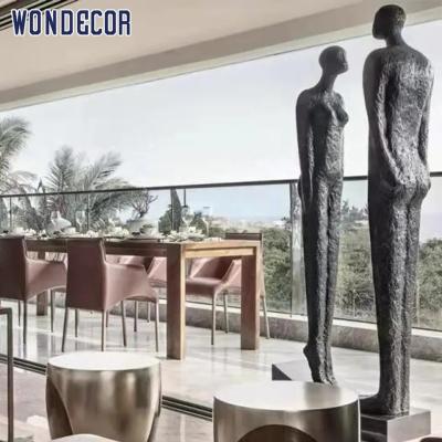 Китай Дизайн 3D скульптуры 192cm человека металла украшения открытого сада продается