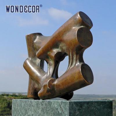 China Abstract Bronze Outdoor Sculptures High Durable for sale