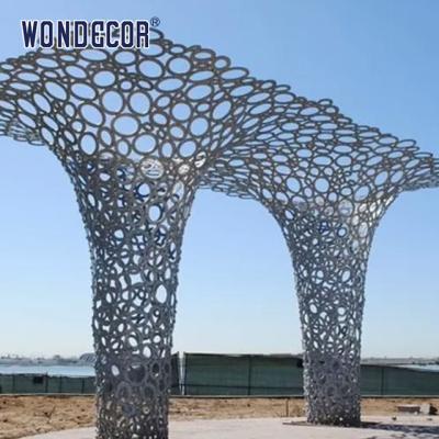 Chine Grandes sculptures en acier inoxydable en extérieur à vendre
