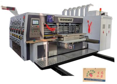 China Flexo Printer Slotter Die Cutter with High Speed and Precision With Free Plate Die-cutting for sale
