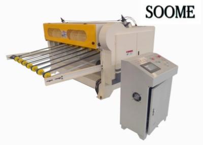 China Advanced NC Sheet Cutter Single Corrugated Slitting Cutting Machine For Single Corrugated Line for sale