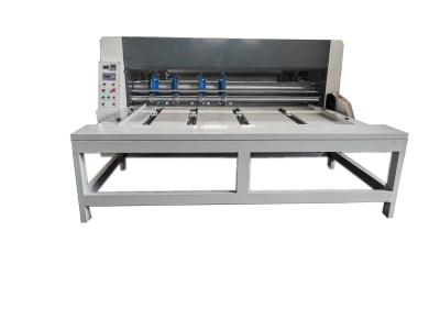 中国 Chain Feeder Slotting Creasing Machine For Corrugated Cardboard Slotting At 40-60pcs/min 販売のため