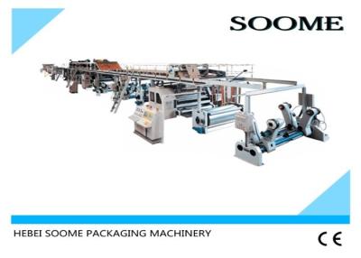 Chine Chaîne de production automatique de carton ondulé machine ondulée de fabrication de cartons à vendre