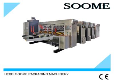 China Full Automatic Flexo Printing Machine For Corrugated Carton CE Certificate for sale