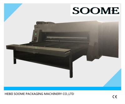 China Chain Feeder Flexo Printer Slotter Die Cutter Corrugated Carton Printing Machine for sale