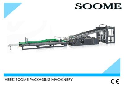 Китай Полностью автоматический лист машины для производства бумажных ламинатов каннелюры для того чтобы покрыть вес 6.8Т одна гарантия года продается
