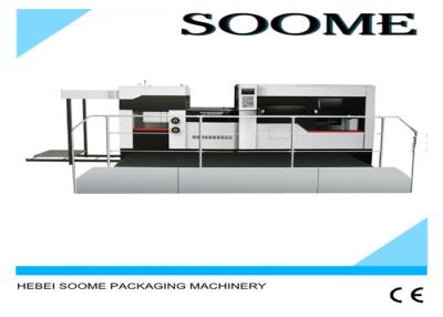 China PLC Automatic Die Cutting And Creasing Machine With Schneider Component for sale