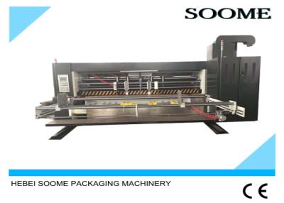 Chine Machine de découpage et se plissante industrielle pour la boîte de carton de carton ondulé à vendre