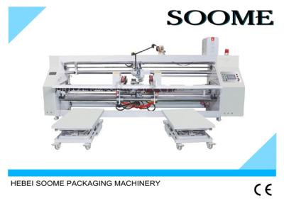 China Máquina de costura principal dobro semi automática, máquina de costura de papel do fechamento rápido à venda