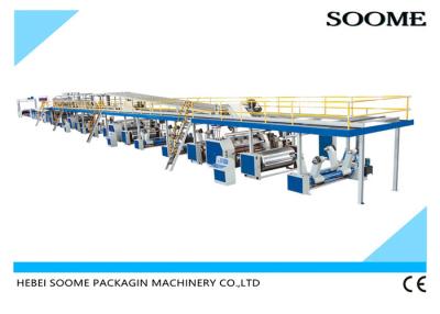 Chine Carton ondulé 3 5 7 couches de machine automatique de plissement à vendre