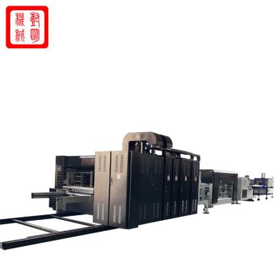 China Computer Controlled Cardboard Flexo Printer Slotter Line for sale