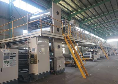 China 2.2m Width Computer Controlled Corrugated Cardboard Production Line for sale