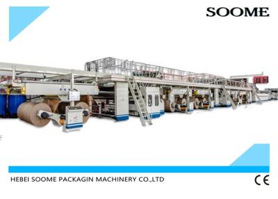 China 1800/2200/2500mm Corrugated Cardboard Production Line for sale
