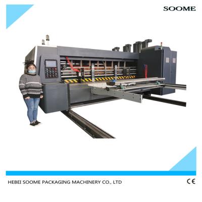 China 2000x3400mm Groot Golfkarton die Flexo-de Machine van Printerslotter die cutter maken Te koop
