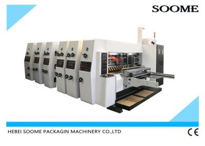 China Plc Scream Diameter 380 1224 Type Rotary Die Cutting Machine For Corrugated for sale