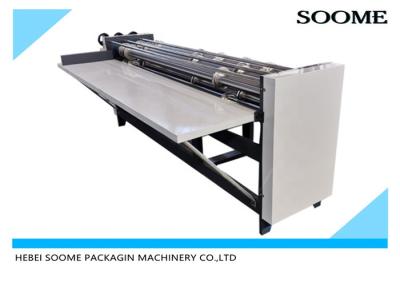 Chine Plein ajustement manuel machine de fente et se plissante de 440V pour les feuilles de papier à vendre