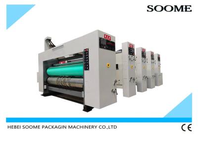 China Vacuum Adsorption Ink Printing Slotting 1226mm Corrugated Carton Machine 220pcs/Min for sale