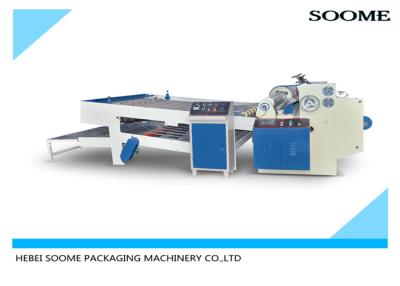 China linha de produção ondulada do cartão do cortador de folha de 1800mm com a máquina do empilhador para a única produção das camadas à venda
