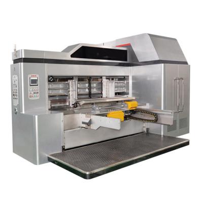 中国 50hzカートン箱のパッキング機械自動印刷の回転式型抜き 販売のため