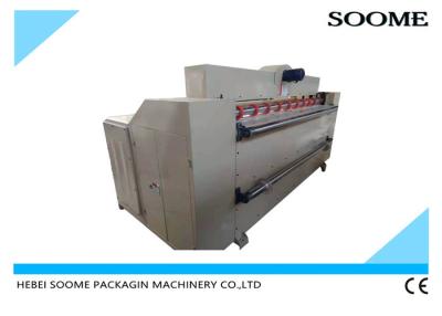 China 220V Automatic Corrugation Machine Slitter Cutter Single Corrugated Rewinding en venta