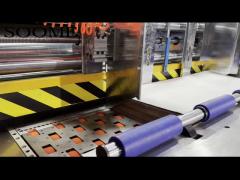 1200*2400 4 colors printing die cutting slotting machine for carton box