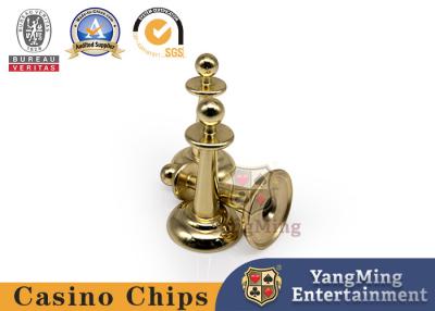 China Casino Roulette Table Win Mark Gold Plated Yellow Factory Supports Wholesale for sale