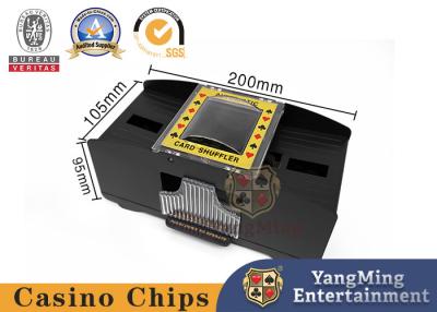 China 5 # Battery Single Plastic Card Shuffler For Casino Table Games Poker Playing Cards for sale
