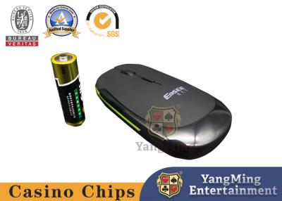 China Black Wireless Mouse Lightweight Portable Stylish Luxurious For Casino Tables for sale