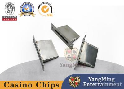 중국 Metal Iron Coin Box Casino Game Accessories Poker Table Tip Box Coin Slot 판매용