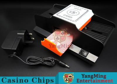 China Professional Playing Card Shuffler 1-2 Deck Cards Discard Shuffler Save You The Trouble Of Manually Shuffle for sale
