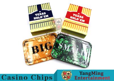 중국 3개의 작은 블라인드, 큰 블라인드의 세트 텍사스 홀뎀과 카지노 포커 테이블 게임을 위한 딜러 포커 단추 판매용