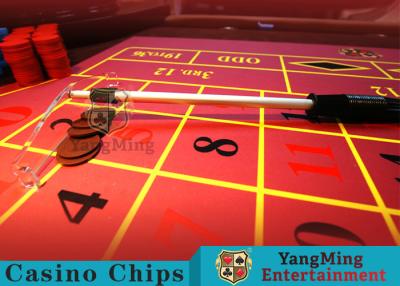 China La tabla del póker del casino dedicó el rastrillo de aluminio del   del microprocesador del   del póker del telescopio ajustable de Chip Rake 2-Section en venta