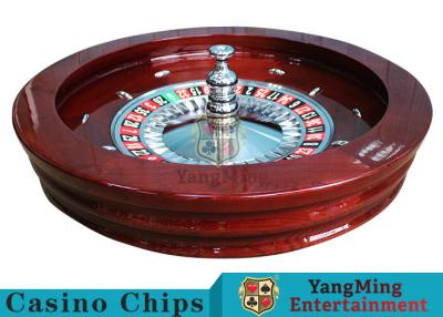 China Casino Gambling Table Solid Wood 80CM Roulette Wheel Board With SGS Certification for sale