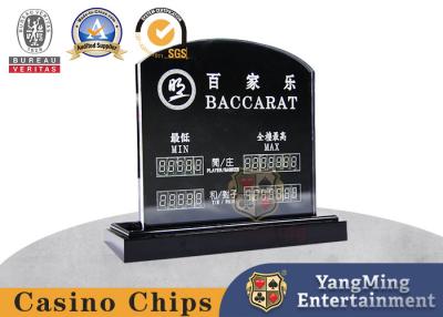 China Durable Gambling Lines Limited Bet Casino Game Accessories Custom Winning Logo Design for sale
