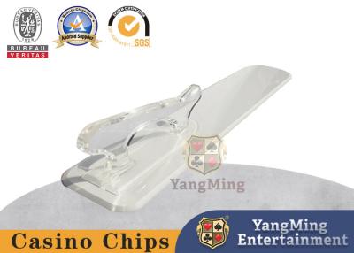 China Poker Playing Cards Dedicated Brand Shovel Acrylic Plastic Factory New Custom Shape for sale