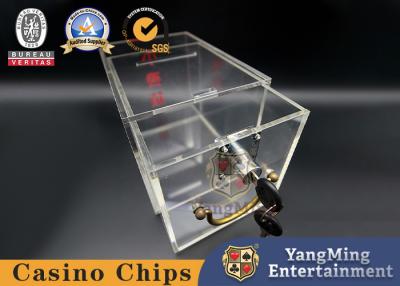 China Acrylic Tip Box Design Casino 8 Deck Dealer Manufacturer Thickening Customization for sale