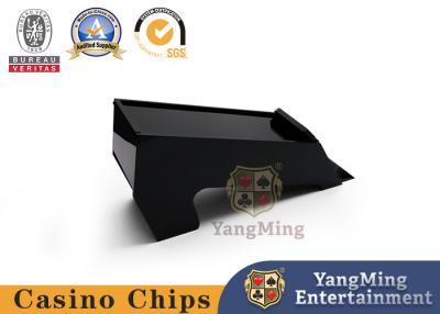 China Brand New Black Jack Table Game 8 Pairs Black Standard Playing Card Dealer Customized for sale