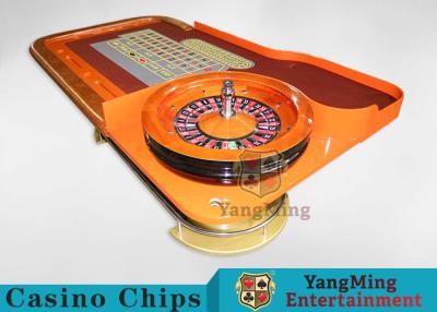 China Casino Dedicated Luxury Roulette Poker Table Solid wood + High-Grade Soft Bag Armrest for sale